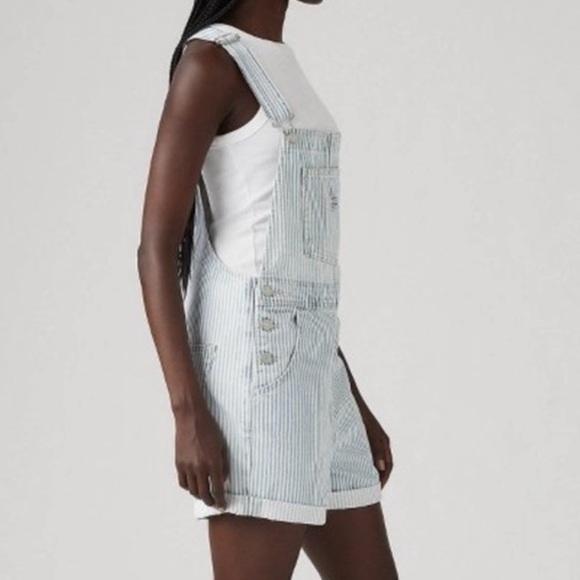 LEVI’S Vintage Overall Shorts - Picture 3 of 11
